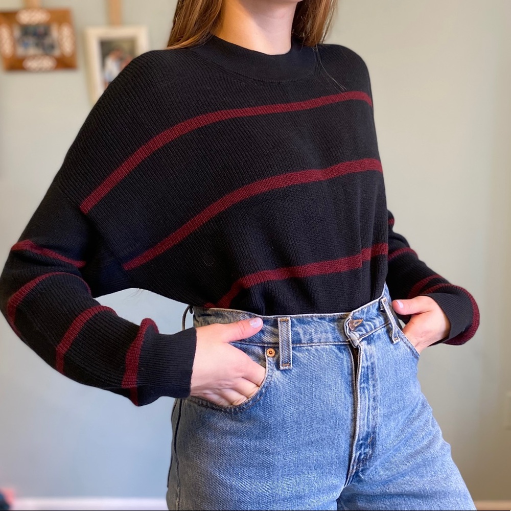 Black & Red AE Sweater